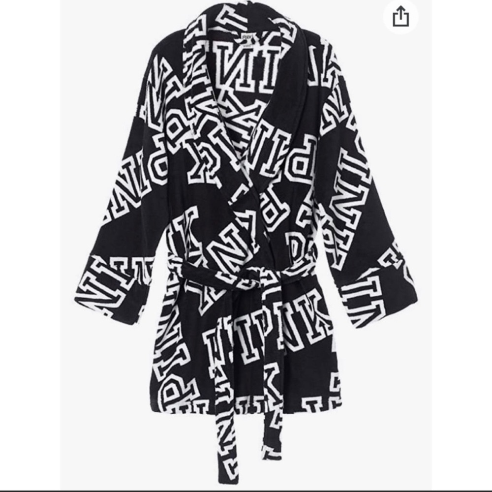 Victoria Secret PINK Short Cozy Robe